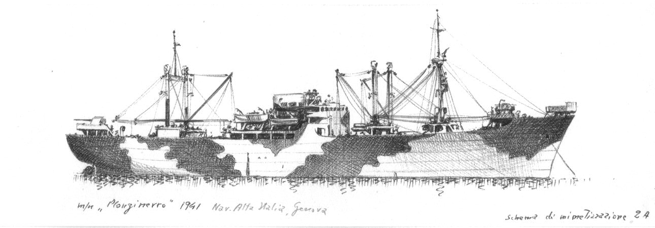 1941 - Motonave 'Monginevro' 